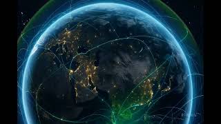 Connected Earth 🌍 | Thailand-Centric 3D Global Supply Chain Animation (Loopable, No Text) screenshot 2