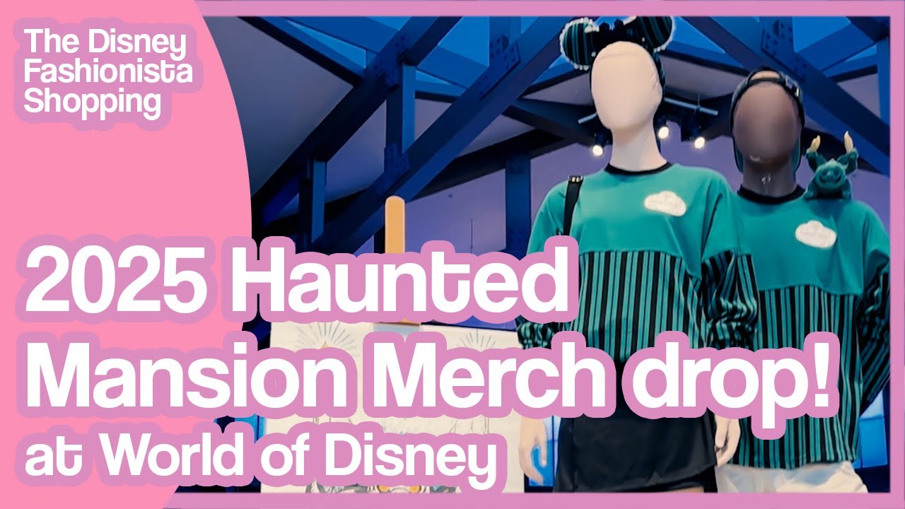 Haunted Mansion 2025 Merch drop!