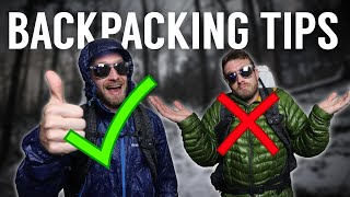 Backpacking Tips I WISH I Would Have Known! | No One Told Me...