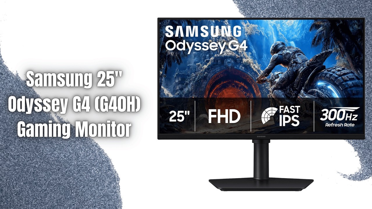 Màn hình gaming Samsung Odyssey G4 G40H LS27HG400EEXXV 27 inch FHD 300Hz 1ms IPS