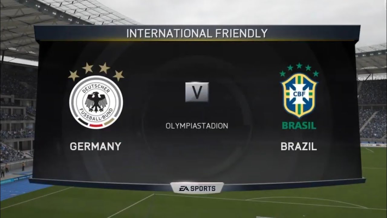 Germany vs Brazil | FIFA 15 PS4 Gameplay