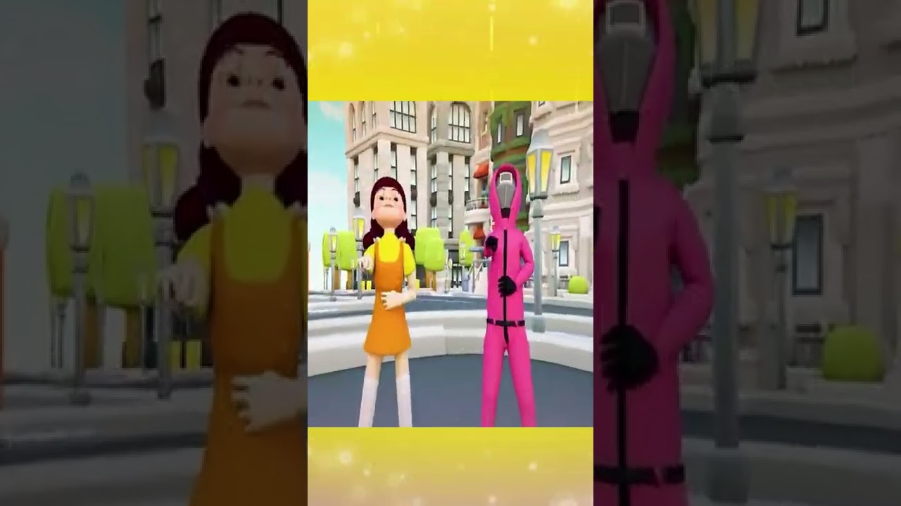 Nick and Doll Squid Game is homeless Scary Teacher 3D SHORT PART 6