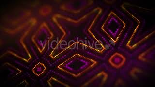 4K Sci-fi Futuristic Background Pink and Yellow Stars 3