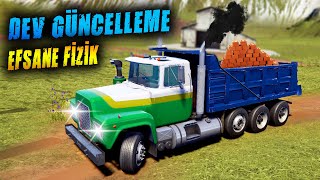 EFSANE FİZİKLİ VE SUSPANSİYONLU KAMYON OYUNU DEV GÜNCELLEME | MY TRUCK GAME !! // CANLI YAYIN screenshot 3