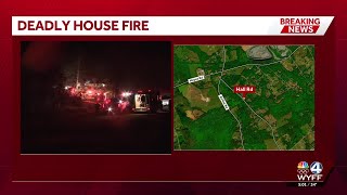Coroner responds to Upstate house fire