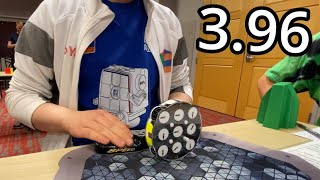 3.96 Official Clock Average! (7-Simul, 26th in the World)