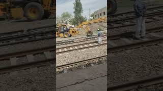 railway work in progress #trending #progress #railway #machine