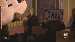 Bay Area Groups Protest President Trump's Acquittal In Impeachment Trial