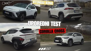 Toyota Corolla Cross Vs Hyundai Kona - Uporedni TEST By Miodrag Piroški