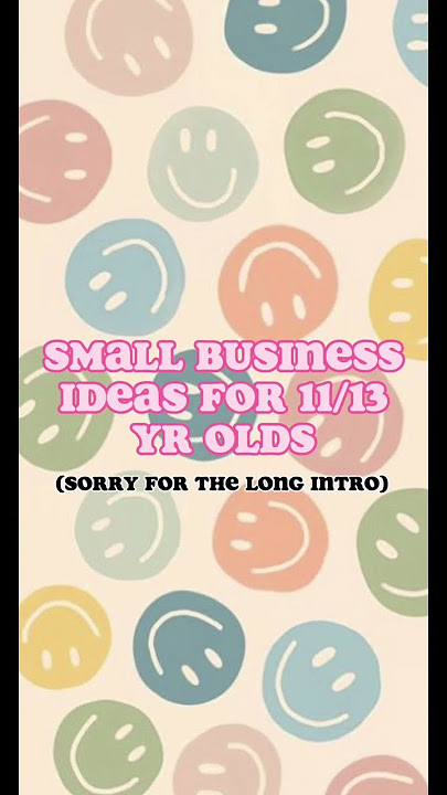 🫶🏼•ide bisnis kecil untuk anak usia 11/13 tahun!•💗