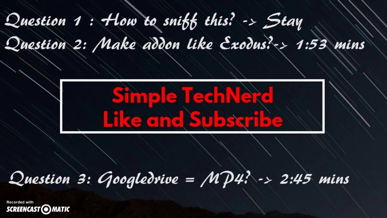 Q&A Part #1 | Simple TechNerd - YouTube