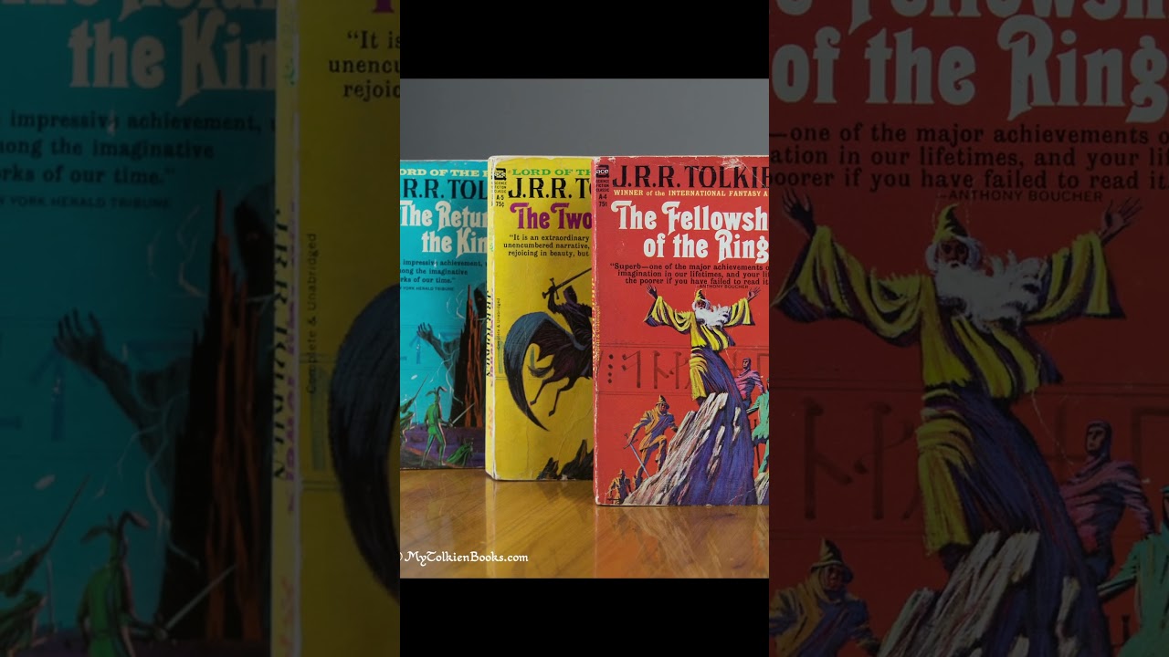 Ranking Lord of the Rings Book Covers #lordoftherings #authortube #writingcommunity