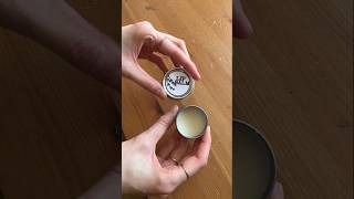 Homemade lip balm with Rapid Resizer label diy homemade cosmetics makeup organic organicbeauty