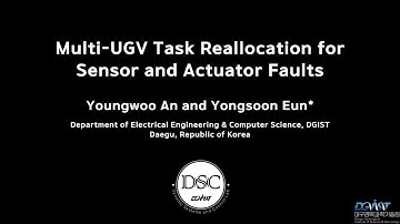 [ICCAS2024] Multi-UGV Task Reallocation for Sensor and Actuator Faults
