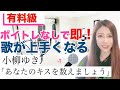 小柳ゆき「あなたのキスを数えましょう」で学ぶ歌のレッスン☆有料級☆