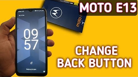 moto e13 back button kaise change kare | how to change back button in moto e13