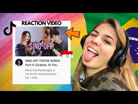 SING-OFF TIKTOK SONGS Part IV (Gratata, To The Bone, Bruno Mars) vs Mirriam Eka REACTION INDONESIA