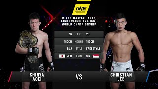 Shinya Aoki vs. Christian Lee | Full Fight Replay
