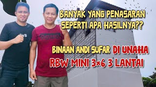 Rbw mini juga bisa sukses, cuman ukuran 3x6 3 Lantai, Binaan andi Sufar di UNAHA KONAWE