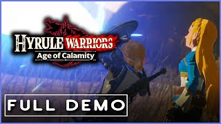 The ENTIRE Demo | Hyrule Warriors: Age of Calamity Gameplay (Zelda, Link \& Impa Gameplay)