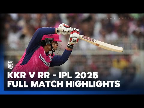 Last ball THRILLER! Kolkata Knight Riders v Rajasthan Royals I Match Highlights I IPL I Fox Cricket