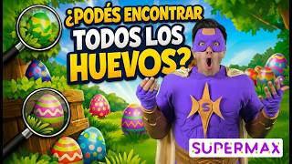 👉🥚 FIND THE EASTER EGGS 🔍🐰 Game for Kids with Supermax screenshot 3