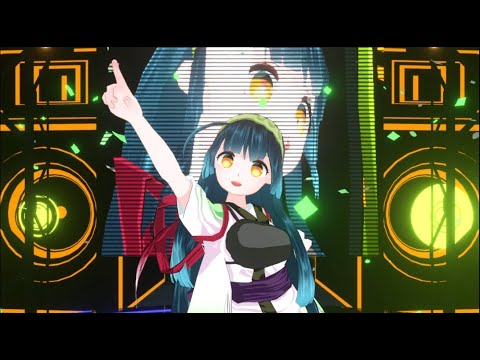 【VRM Live Viewer】 ”Unite in the sky"    Dancer : 東北ずん子,   Singer : Unity-chan（大鳥こはく）