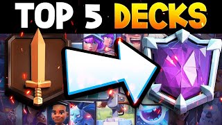 Top 5 Decks to Push from 4,000 to 7,000 Trophies