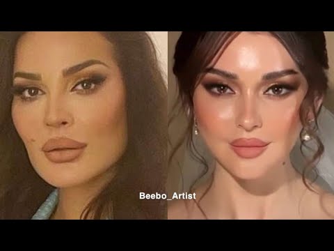 تتوريال مكياج عروس نادين نجيم راقي ذهبي و بني سناب بيبو ارتست