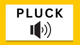 Pluck - Synth One Shot Sound with Reverb Tail - Free To Use Sound Effects