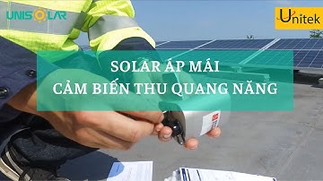 Cảm biến thu thập quang năng & nhiệt độ | Ứng dụng trong solar áp mái | RT1 hãng Kipp & Zonen