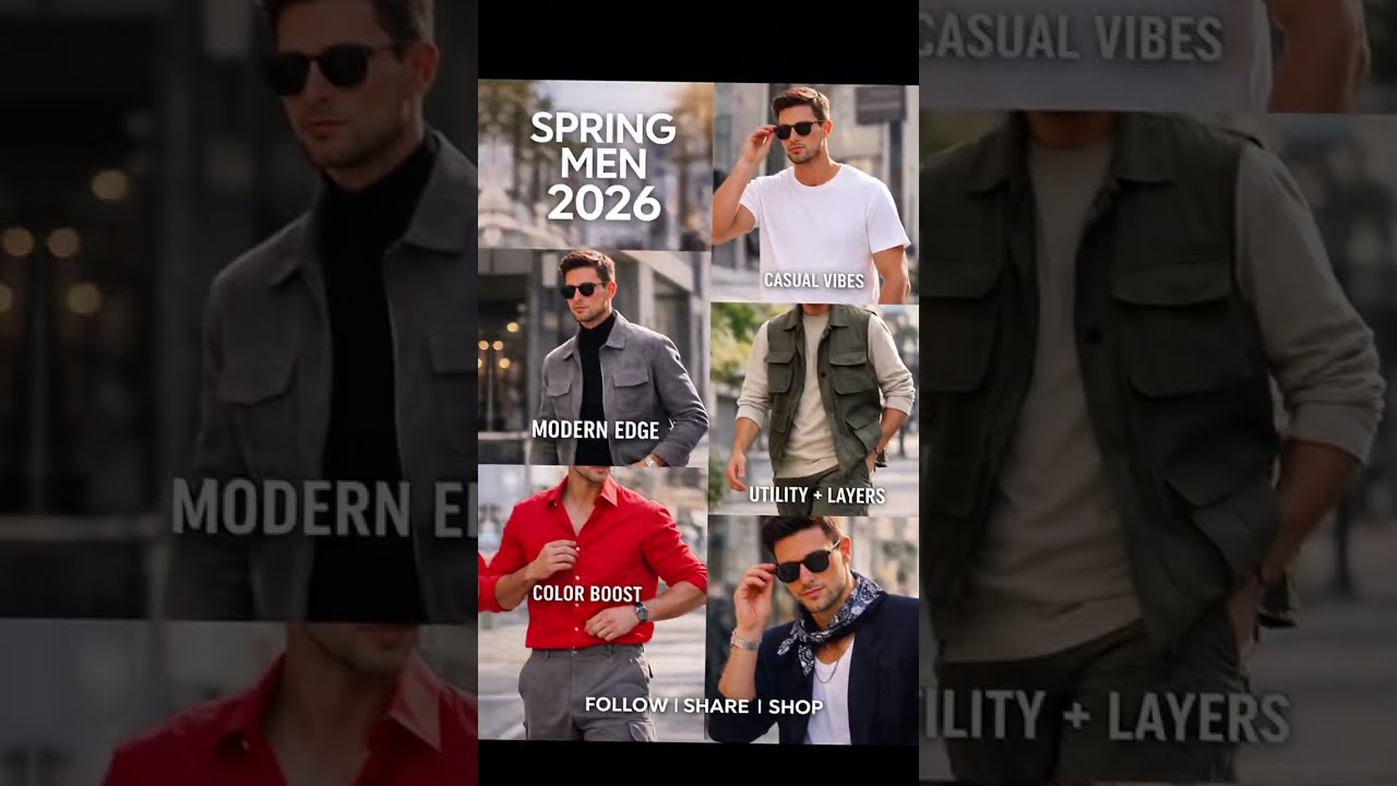 Tendencias para Hombre 2026 H&M vs ZARA