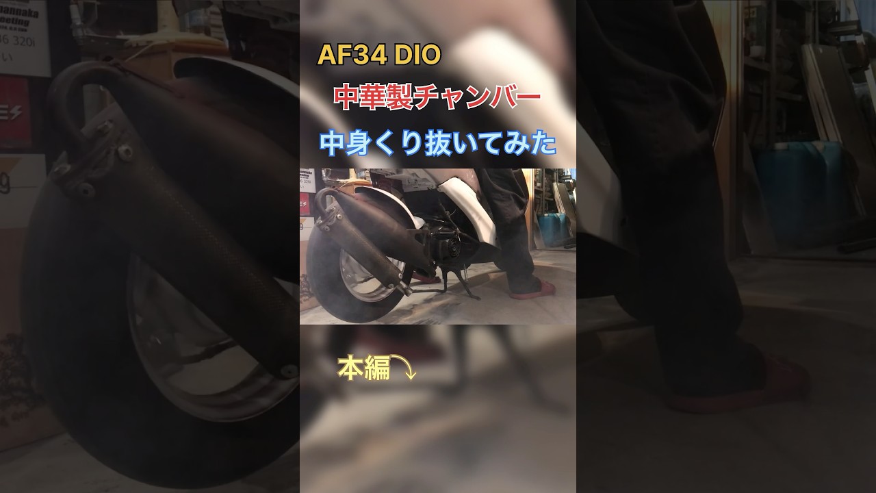 Live Dio ZX AF34 35系 ユーロチャンバー 音確認動画有り Live Dio ZX AF34 35系 ユーロチャンバー 音確認動画有り Live