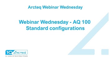 AQ-100 Standard configurations