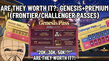 Challenger+Frontier+Genesis Pass: Are the Premium Passes Worth it? | v264 | GMS 2025 |