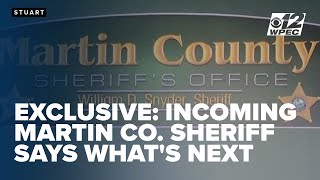 Full Interview: John Budensiek talks replacing William Snyder as Martin County Sheriff