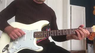 Video thumbnail of "Constipated Duck - Jeff Beck - Guitar Cover and jam"