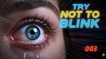 Try Not to Blink Challenge 😳 | Impossible Eye Challenge | 60 Sec Fun Game