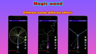 Magic wand simulator | Magic games | Magic touch | Glitzyspot 2022 screenshot 1