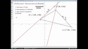 finding the orthocenter part 2 (geometry)
