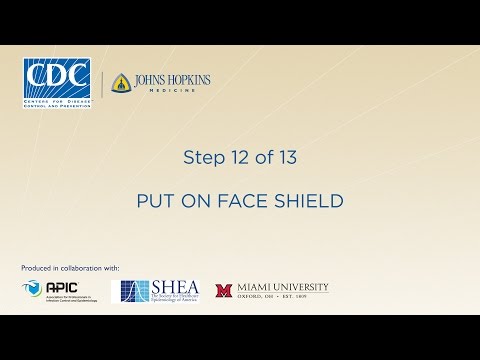 Video: Ako nosiť tvárový štít: 13 krokov (s obrázkami)