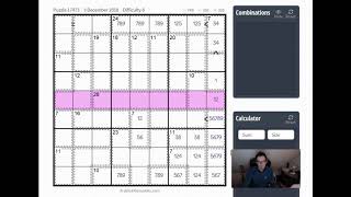 Sudoku Challenge:  Can You Get One Number In Under 20 Minutes?!