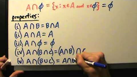 Intermediate Algebra - Set Intersections - Definition, Properties, 3 Examples