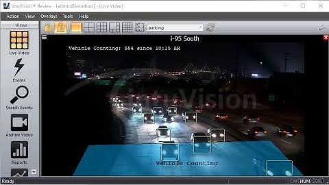 intuVision Nighttime Vehicle Detection