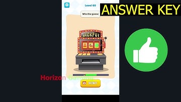 Brain Rush - Thinking Puzzle LEVEL 60 Win the game - Gameplay Walkthrough Android IOS