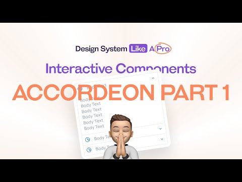 Figma Interactive Components Аккордеон 1