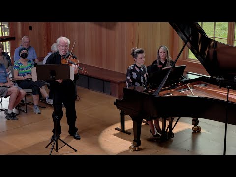 Silvestrov: Three Serenades for Violin and Piano (2019) - Kremer and Avdeeva - World Premiere