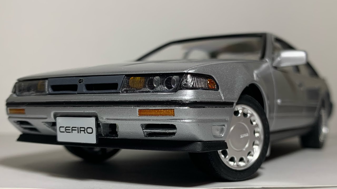 プラモデル製作】日産 セフィーロ コンフォートツーリング (A31) - YouTube