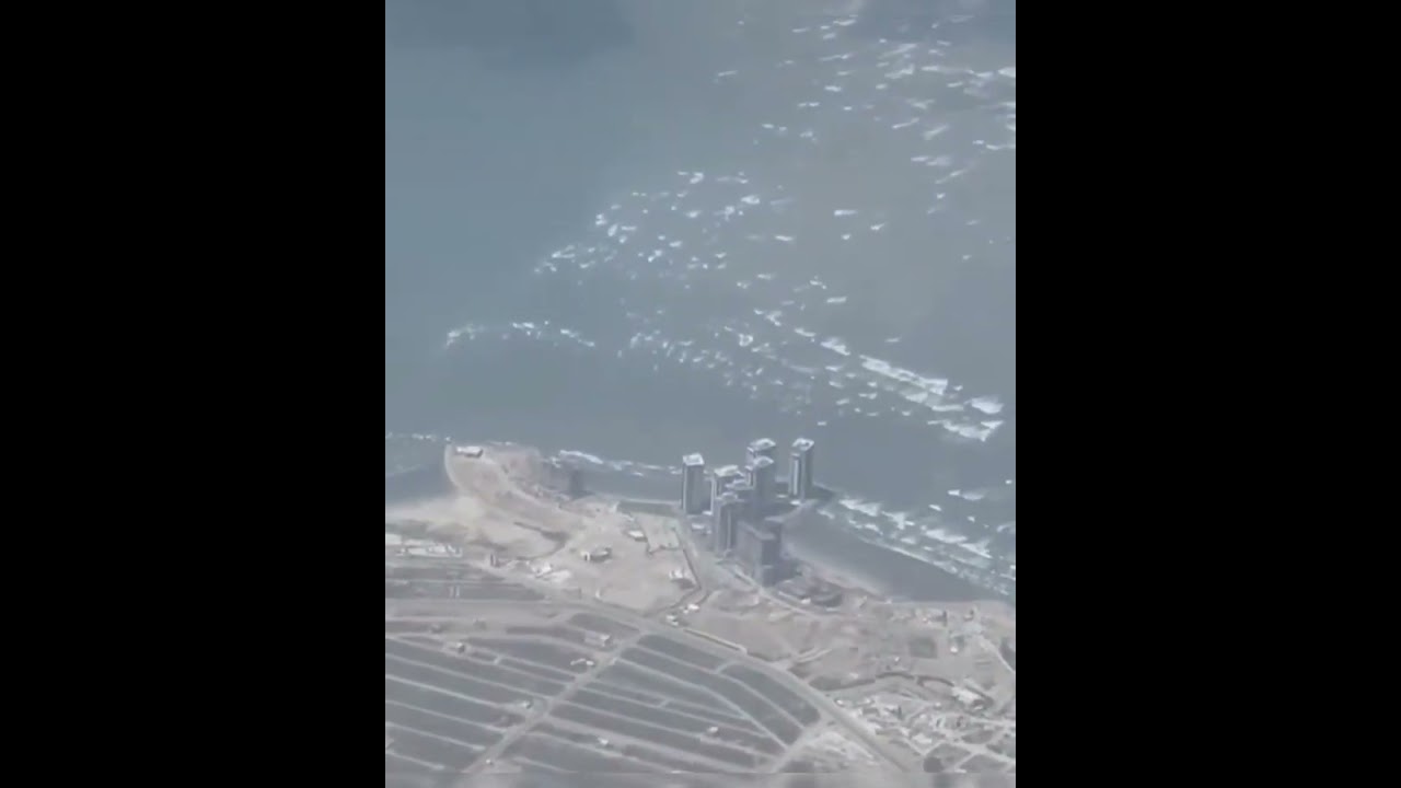 Drone footage of EMAAR towers Karachi 