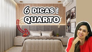 6 dicas quarto casal - Larissa Reis Arquitetura